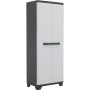 Keter Linear Portascope - Armadio con 3 ripiani regolabili, Grigio, 68 x 39 x 173 cm