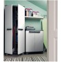 Keter Linear Portascope - Armadio con 3 ripiani regolabili, Grigio, 68 x 39 x 173 cm