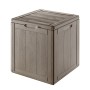 Gensini 3000.00.A1233 Baule, grigio, plastica, 43 44 x 51, 90 L