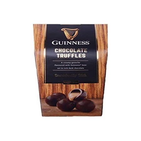 Tartufi di cioccolato scuro di lusso Guinness con centro aromatizzato Guinness 135gm