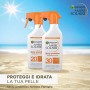 Garnier Ambre Solaire Crema Protezione Solare Idratante Latte Classico, Assorbimento Ottimo, Spray IP30, 300 ml, Confezione da 1