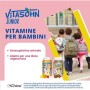 Vitasohn Junior Fruttine 60 Caramelle Gelée - Integratore alimentare multivitaminico per bambini con pectina al gusto di limone