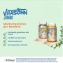 Vitasohn Junior Fruttine 60 Caramelle Gelée - Integratore alimentare multivitaminico per bambini con pectina al gusto di limone