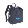 Lässig Mini Backpack Ocean Navy, Zaino per Bambini Unisex-Adulto, Azul, 25 x 10 x 30 centimeters