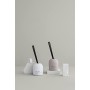blomus Raumduft Set-69230 Royal Leather Satellite-Set di profumatori per Ambienti, Cemento, Vetro colorato, plastica, 9 cm
