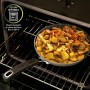 KASANOVA Padella New Petra Dark - Padella Antiaderente per Tutti i Piani Cottura - ø 30 cm