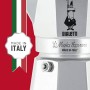 Bialetti Express, Caffettiera 3 Tazze + caffè Macinato Perfetto Moka 200 gr Gusto Nocciola, Confezione Regalo, Alluminio