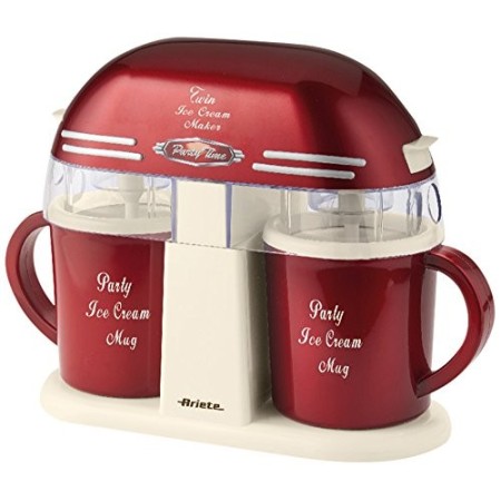 Ariete 631.0 Macchina per Gelato, 9.5 W, Plastica, argento