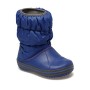 Crocs Winter Puff Boot Kids, Stivali Unisex – Bambini, Blu (Cerulean Blue/Light Grey), 28/29 EU