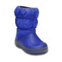 Crocs Winter Puff Boot Kids, Stivali Unisex – Bambini, Blu (Cerulean Blue/Light Grey), 28/29 EU