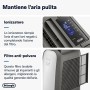 De'Longhi DNS80 Tasciugo AriaDry Deumidificatore Ambiente Casa, 695 W, 7.5 Litri, 34 Decibel, Plastica, Grigio