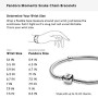 Pandora - Bracciale Donna, Argento Sterling 925, 17 cm