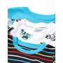 Spotted Zebra 6-Piece Snug-Fit Cotton Pajama Set, Skate Dogs, 6-12 Months