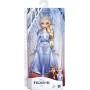 Hasbro Frozen Hasbro Disney Elsa Fashion Bambola con Capelli Lunghi e Abito Blu, Ispirata al Film Frozen 2, Multicolore, E6709ES