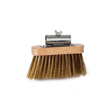 Falci 249964-93 Spazzola Girevole da Forno per Rimozione Cenere, 16 x 5 cm, Grigio