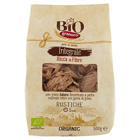 Bio granoro Tagliatelle Rustiche Integrali - 30 g