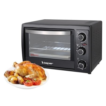 Beper 90.884 Forno, Ventilato, 30 Litri, nero