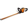 Worx wg268e.9 40 V batteria tagliasiepi, 56 cm lasergeschliffene diamante Coltello, Dual Lame, Senza Batteria, caricatore e a