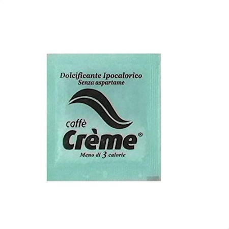 180 Bustine da 0,6 g di dolcificante ipocalorico senza aspartame - Caffè Crème