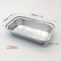 Amaoma 30 Pezzi Contenitori in Alluminio Monouso per Alimenti e Barbecue, USA e Getta, con Coperchi 230ml 400ml 600ml