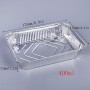 Amaoma 30 Pezzi Contenitori in Alluminio Monouso per Alimenti e Barbecue, USA e Getta, con Coperchi 230ml 400ml 600ml