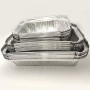 Amaoma 30 Pezzi Contenitori in Alluminio Monouso per Alimenti e Barbecue, USA e Getta, con Coperchi 230ml 400ml 600ml
