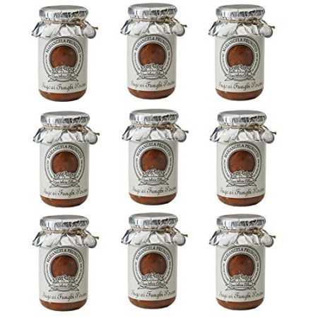 Azienda Agricola Prunotto Mariangela Sugo ai Funghi Porcini - 9 Confezioni da 215 g