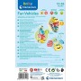 Clementoni- Baby Veicoli attività Scopri e Impila, Multicolore, 17111
