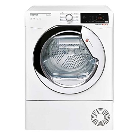 Hoover DXW4H7A1TCEX-01 Slim Next Asciugatrice, 7 kg, 67 dB(A), Bianco