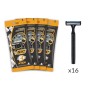 BIC RAZORS 3 Action Rasoi Usa e Getta da Uomo, Confezione da 4 Pacchi a 4 Pezzi