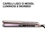 Imetec Bellissima Creativity B9 300 Piastra per Capelli, Styling Liscio o Mosso, Rivestimento in Ceramica, Regolazione Temperatu