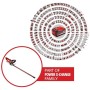 Einhell GE-CH 18/50 Li-Solo Power X-Change Tagliasiepi senza fili (Litio 18V, maneggevole, lame in acciaio tagliate al laser e a