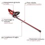 Einhell GE-CH 18/50 Li-Solo Power X-Change Tagliasiepi senza fili (Litio 18V, maneggevole, lame in acciaio tagliate al laser e a