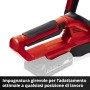 Einhell GE-CH 18/50 Li-Solo Power X-Change Tagliasiepi senza fili (Litio 18V, maneggevole, lame in acciaio tagliate al laser e a