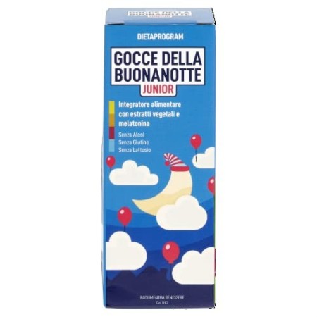 GOCCE DELLA BUONANOTTE BIMBI - Dietaprogram Integratore Alimentare, 25 ml