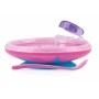 Nuby Id5342 Piattino pappacalda con cucchiaino, colori assortiti