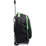Trolley New Tech Invicta , Kupang, Nero, 3 in 1 Zaino Sganciabile