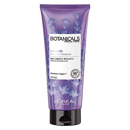 L'Oréal Paris Botanicals Lavanda Balsamo Districante per Capelli Delicati, senza Solfati, senza Siliconi, senza Parabeni, senza