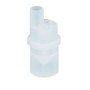 Curaneb Kit ricambi universale per aerosol a pistone composto da Ampolla, mascherina adulti e pediatrica, tubo di collegamento, 