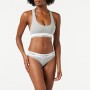 Calvin Klein Bralette, Corsetto Donna, Grigio (Grey Heather 020), Medium