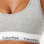 Calvin Klein Bralette, Corsetto Donna, Grigio (Grey Heather 020), Medium