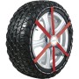Michelin 92301 Catene da neve in tessuto Easy Grip H12, ABS e ESP compatibile, TÜV/GS e ÖNORM, 2 pezzi
