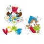 Clementoni- Carte da Gioco-Burraco Junior-Made in Italy-Giochi per Tutta la Famiglia (Versione in Italiano), 7 Anni+, 16291