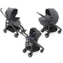 Chicco Passeggino Trio LOVE Up 3in1 con Sistema Modulare da 0 a 36 Mesi, Carrozzina, Navicella Neonato con Copertina e Seggiolin