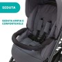 Chicco Passeggino Trio LOVE Up 3in1 con Sistema Modulare da 0 a 36 Mesi, Carrozzina, Navicella Neonato con Copertina e Seggiolin