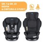 Chicco Unico Plus Seggiolino Auto 0-36 kg ISOFIX Reclinabile, Gruppo 0+/1/2/3 per Bambini da 0 a 12 Anni, Facile da Installare, 