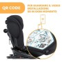 Chicco Unico Plus Seggiolino Auto 0-36 kg ISOFIX Reclinabile, Gruppo 0+/1/2/3 per Bambini da 0 a 12 Anni, Facile da Installare, 
