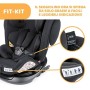 Chicco Unico Plus Seggiolino Auto 0-36 kg ISOFIX Reclinabile, Gruppo 0+/1/2/3 per Bambini da 0 a 12 Anni, Facile da Installare, 