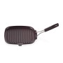 Le Creuset Bistecchiera in Ghisa, Piatto grill Quadrato, Ø 24 cm, Adatta a Tutte le Fonti di Calore incl. Induzione, Nero
