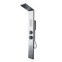 Colonna Doccia 002 4 Funzioni Acciaio Inox Getto A Cascata 2 Bocchette Idro Lombari L20xP44xH170